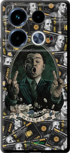 TPU чехол Волк с валл стрит для Infinix Note 40 - 6287b-3707 изображение 