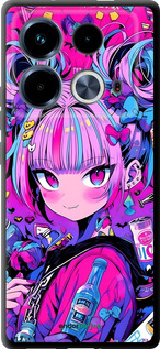 TPU чехол Аниме милаха для Infinix Note 40 - 6314b-3707 изображение 