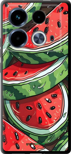 TPU чехол Арбуз для Infinix Note 40 - 6315b-3707 изображение 