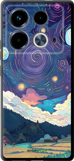 TPU чехол Креативный арт для Infinix Note 40 - 6322b-3707 изображение 