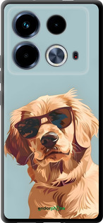 TPU чехол Пес в очках для Infinix Note 40 - 6381b-3707 изображение 