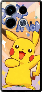 TPU чехол Пикачу для Infinix Note 40 - 6383b-3707 изображение 
