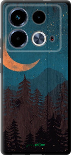 TPU чехол Звездный лес для Infinix Note 40 - 6480b-3707 изображение 