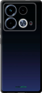 TPU чехол Градиент в тёмно - синем стиле для Infinix Note 40 - 6542b-3707 изображение 