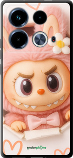 TPU чехол Лабубу 2 для Infinix Note 40 - 6710b-3707 изображение 