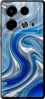 TPU чехол Liquid Chrome для Infinix Note 40 - 6781b-3707 изображение 