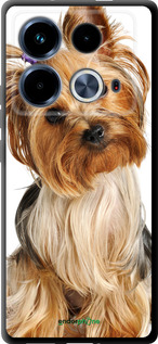 TPU чехол Йоркширский терьер с хвостиком для Infinix Note 40 - 930b-3707 изображение 
