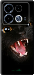 TPU чехол Чёрная кошка для Infinix Note 40 - 932b-3707 изображение 