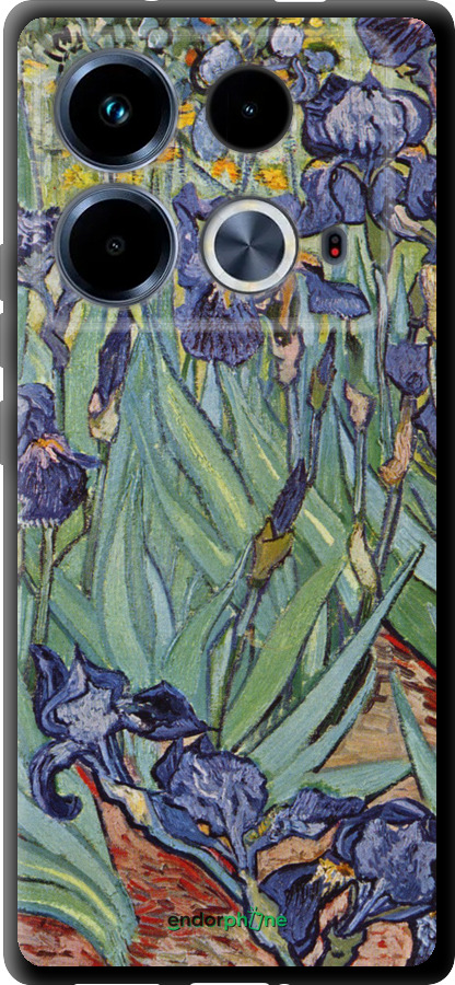 TPU чехол Винсент Ван Гог. Ирисы для Infinix Note 40 - 161b-3707 изображение 