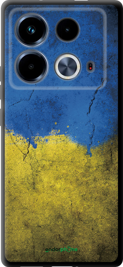 TPU чехол Флаг Украины 2 для Infinix Note 40 - 401b-3707 изображение 