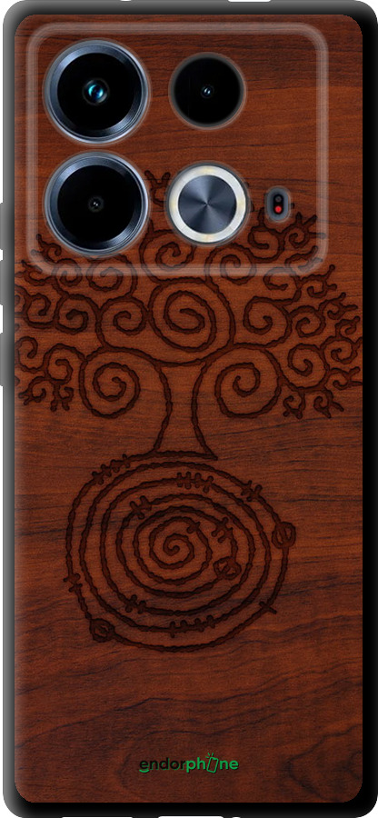 TPU чехол Узор дерева для Infinix Note 40 - 4119b-3707 изображение 