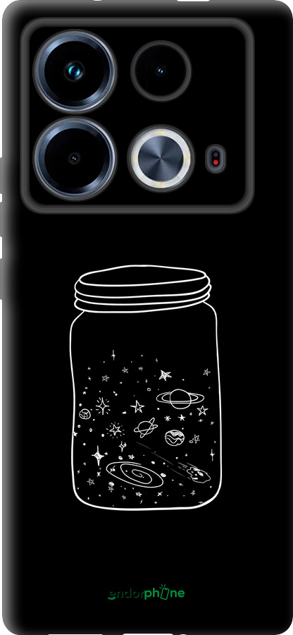 TPU чехол Космос в банке для Infinix Note 40 - 4297b-3707 изображение 