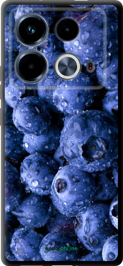 TPU чехол Голубика для Infinix Note 40 - 4459b-3707 изображение 