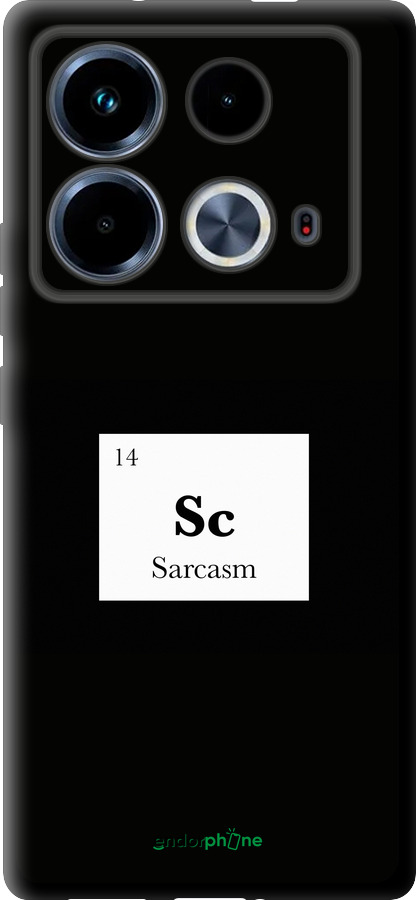 TPU чехол Сарказм для Infinix Note 40 - 4501b-3707 изображение 