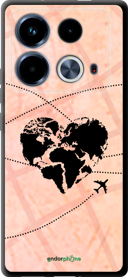 TPU чехол Путешествуй для Infinix Note 40 - 4607b-3707 изображение 