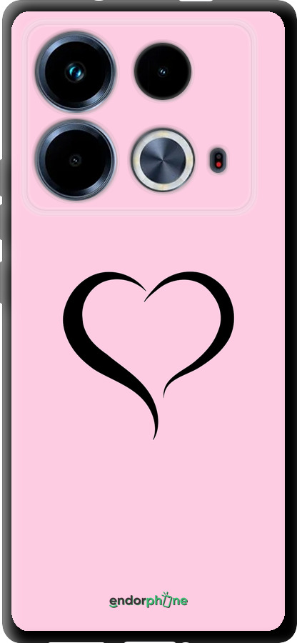 TPU чехол Сердце 1 для Infinix Note 40 - 4730b-3707 изображение 