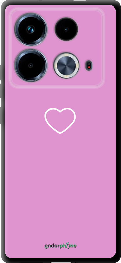 TPU чехол Сердце 2 для Infinix Note 40 - 4863b-3707 изображение 