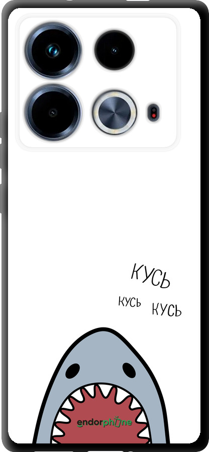 TPU чехол Акула для Infinix Note 40 - 4870b-3707 изображение 
