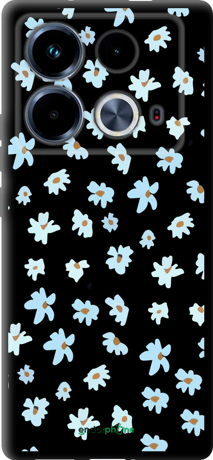 TPU чехол Цветочный для Infinix Note 40 - 4900b-3707 изображение 