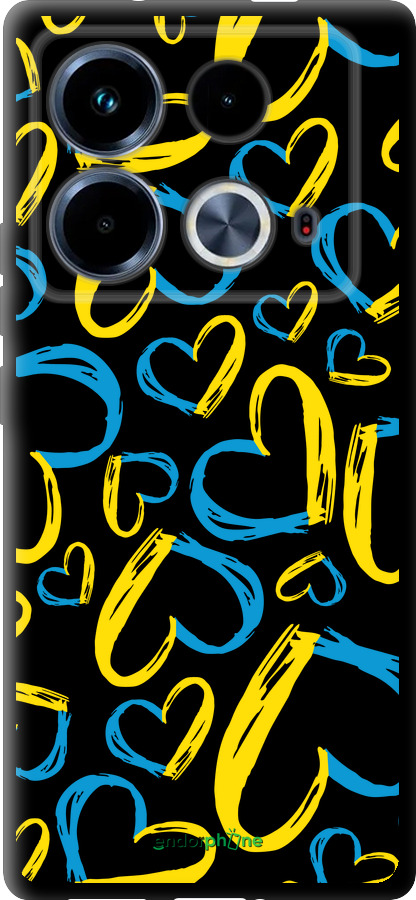 TPU чехол Сердца UA для Infinix Note 40 - 5292b-3707 изображение 