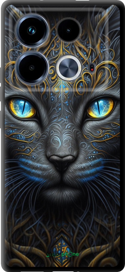 TPU чехол Кошка для Infinix Note 40 - 5548b-3707 изображение 