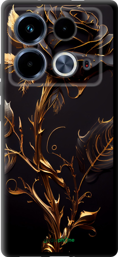 TPU чехол Роза 3 для Infinix Note 40 - 5552b-3707 изображение 