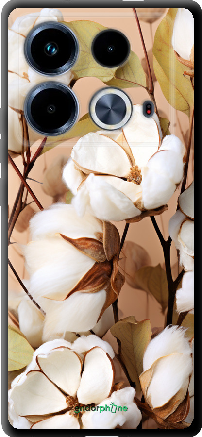 TPU чехол Хлопок для Infinix Note 40 - 5665b-3707 изображение 