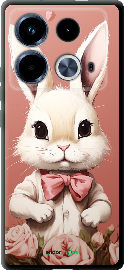 TPU чехол Зайчик для Infinix Note 40 - 5669b-3707 изображение 