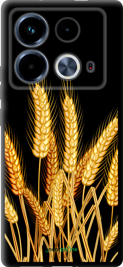TPU чехол Колоски пшеници для Infinix Note 40 - 5866b-3707 изображение 
