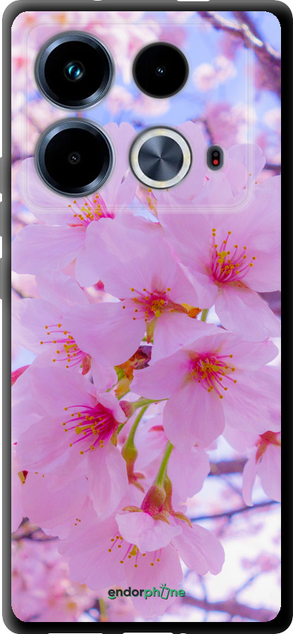 TPU чехол Сакура для Infinix Note 40 - 6029b-3707 изображение 