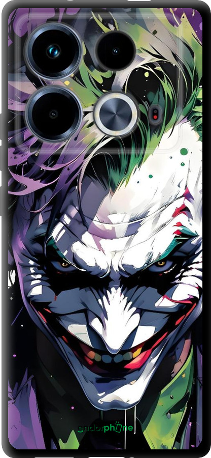 TPU чехол Джокер для Infinix Note 40 - 6289b-3707 изображение 