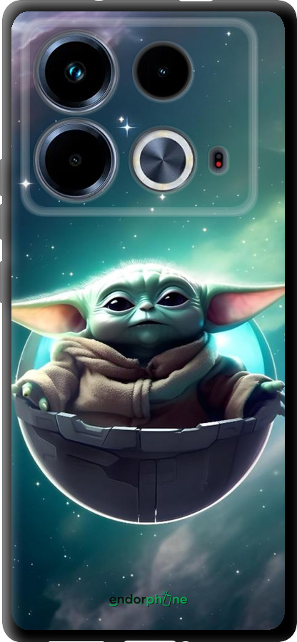 TPU чехол Малышь йода для Infinix Note 40 - 6294b-3707 изображение 