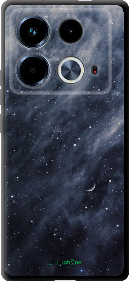 TPU чехол Голубые облака, Голубая луна для Infinix Note 40 - 6398b-3707 изображение 