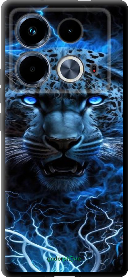TPU чехол Ледяной леопард для Infinix Note 40 - 6460b-3707 изображение 