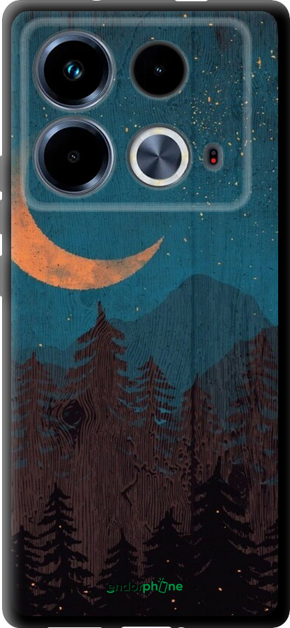 TPU чехол Звездный лес для Infinix Note 40 - 6480b-3707 изображение 