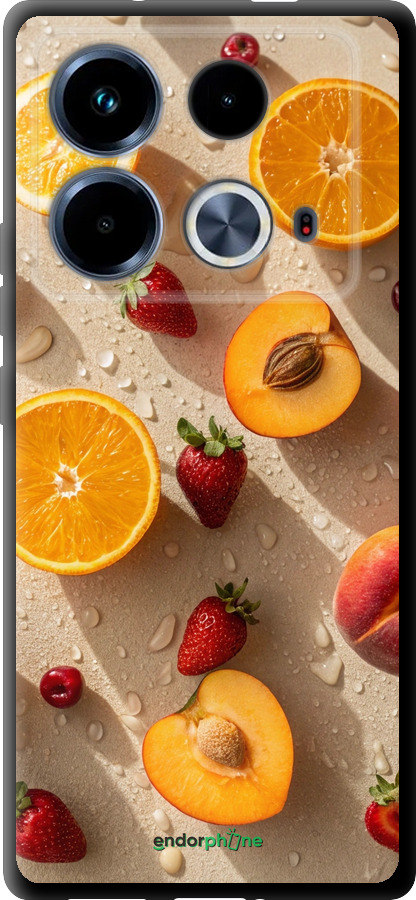 TPU чехол Фрукты 3 для Infinix Note 40 - 6703b-3707 изображение 