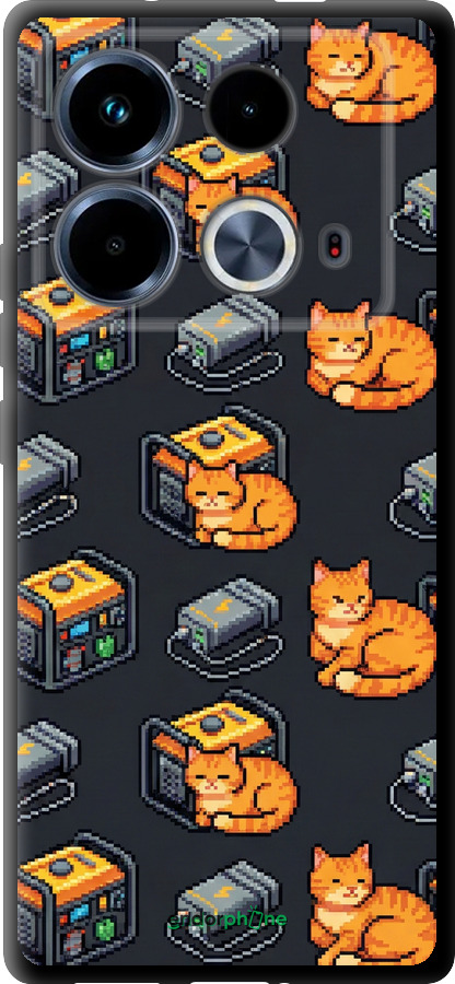 TPU чехол Autonomous Zone для Infinix Note 40 - 6771b-3707 изображение 