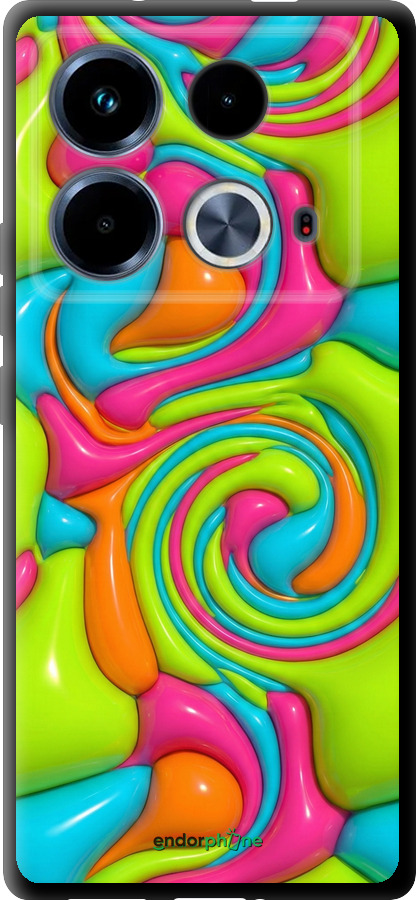 TPU чехол Y2K Jelly Dream для Infinix Note 40 - 6780b-3707 изображение 