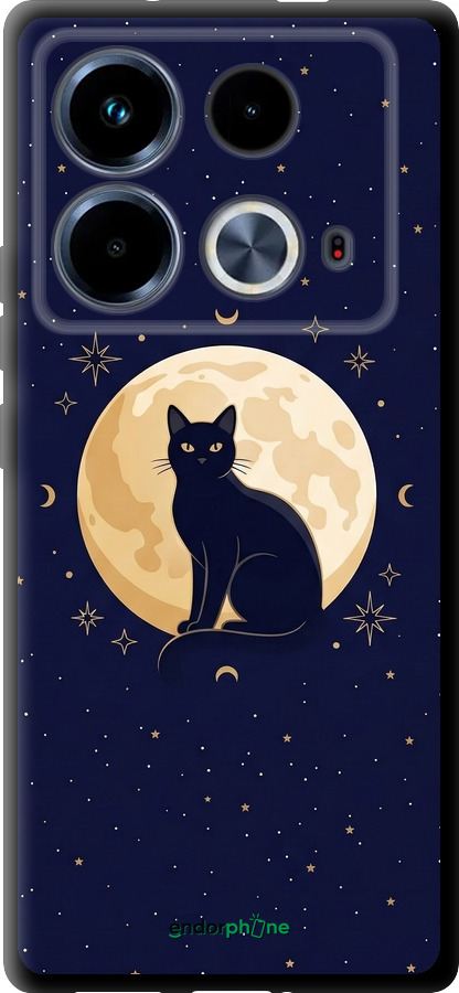 TPU чехол Cute Cat Celestial/Witchy для Infinix Note 40 - 6787b-3707 изображение 