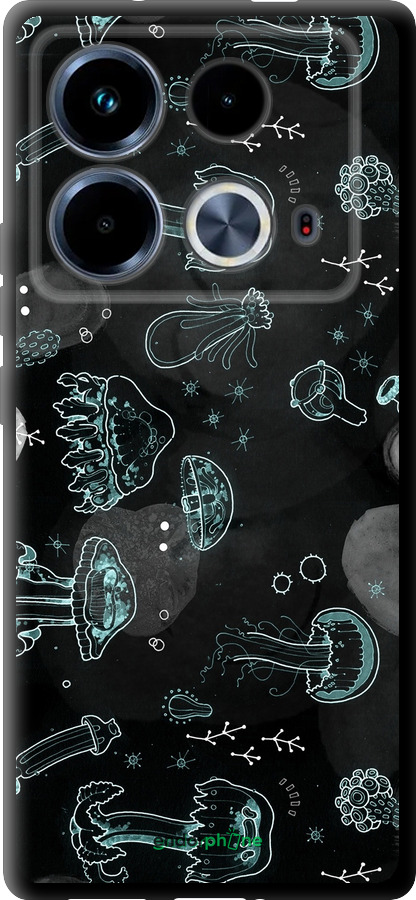 TPU чехол Медузы для Infinix Note 40 - 906b-3707 изображение 