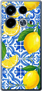 Силіконовий чехол Grocery Girl Italian Summer для Infinix Note 40 - 6766u-3707 изображение 