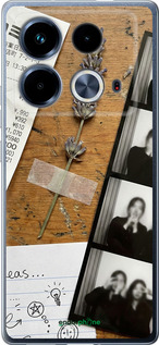 Силиконовый чехол Aesthetic Scrapbook Collage для Infinix Note 40 - 6773u-3707 изображение 