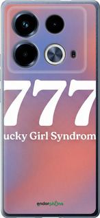 Силиконовый чехол 'Aesthetic Aura Gradient 777 Lucky Energy' для Infinix Note 40 изображение 6