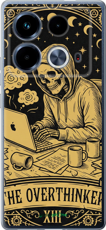 Силиконовый чехол The Overthinker для Infinix Note 40 - 6774u-3707 изображение 