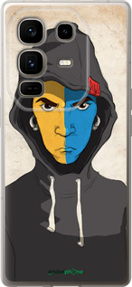 Силиконовый чехол Злой подросток для Infinix Note 50 Pro+ - 1053u-4041 изображение 