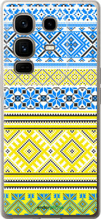 Силиконовый чехол Вышиванка 40 для Infinix Note 50 Pro+ - 1174u-4041 изображение 