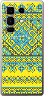 Силиконовый чехол Вышиванка 41 для Infinix Note 50 Pro+ - 1175u-4041 изображение 