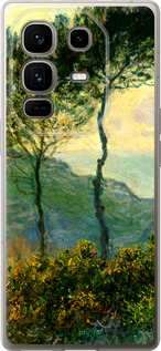 Силиконовый чехол Клод Моне для Infinix Note 50 Pro+ - 1193u-4041 изображение 