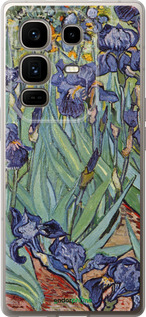 Силиконовый чехол Винсент Ван Гог. Ирисы для Infinix Note 50 Pro+ - 161u-4041 изображение 