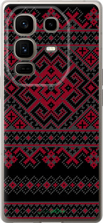 Силиконовый чехол Вышиванка 52 для Infinix Note 50 Pro+ - 1763u-4041 изображение 